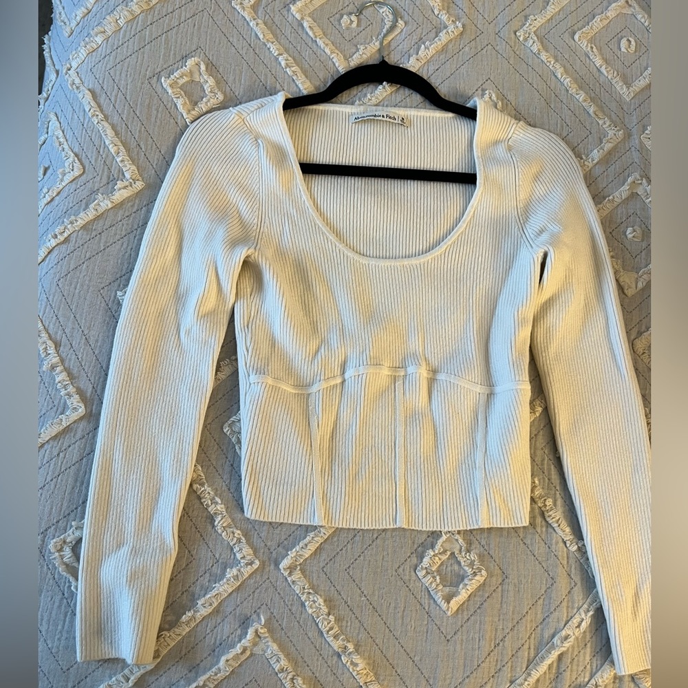 Abercrombie corset sweater